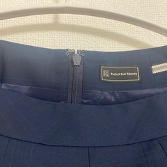 【PSFA】ネイビー シングルボタン ビジネススーツの画像