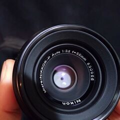 超希少　極上品　Nikon  AI改 Micro-NIKKOR-P Auto 55mm F3.5の画像