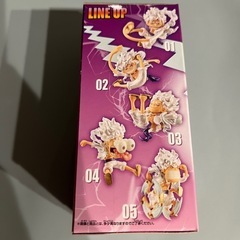 【新品未開封】ワンピース ワールドコレクタブルフィギュア モンキー・D・ルフィ ギア5 SPECIAL メタリックカラーver. [2.モンキー・D・ルフィB]の画像