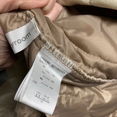 ［美品］birthdayroom キルティングロングコート レディース 大きいサイズの画像