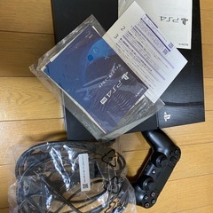 PS4 500GB (モニター、マイクラ付)の画像
