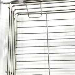 シンク中ステンレス製水切りかごの画像