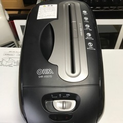 O H Mペーパーシュレッダー美品切れますの画像