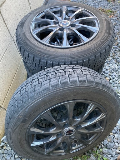 165/65R14 スタッドレス　バリ溝 ダンロップ