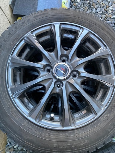 165/65R14 スタッドレス　バリ溝 ダンロップ