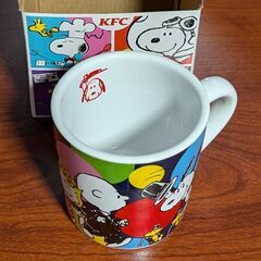 スヌーピーマグカップKFC限定✨ の画像