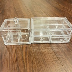 ニトリ アクリルケースセット コスメ化粧品収納