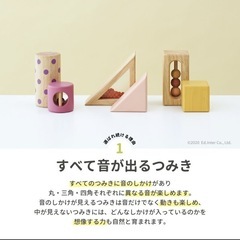 エドインター音いっぱいつみき　音がなる積み木の画像