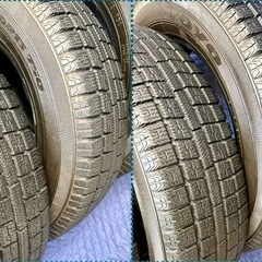 「4」　145/80R13 中古冬用タイヤ4本の画像