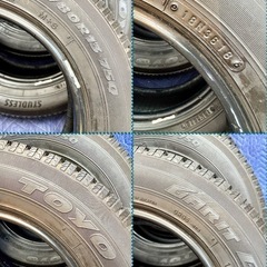 「4」　145/80R13 中古冬用タイヤ4本の画像