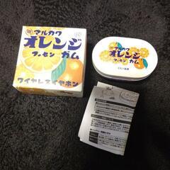 マルカワ　フーセンガム　ワイヤレスイヤホン オレンジ