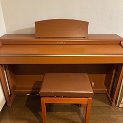 KAWAI 電子ピアノ ブラウンの画像