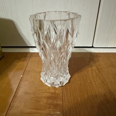 クリスタル花瓶　