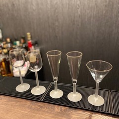オシャレカクテルグラス5個の画像