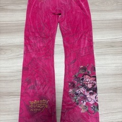 Y2K レア　Ed Hardy エドハーディー　セットアップ　下のみ　ズボンのみ　の画像