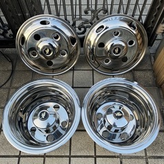取引中、デコトラ　キャンター　ホイールライナー　