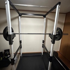 パワーラック、シャフト、プレート、ベンチシート