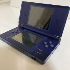 任天堂 DS LITE ネイビー 箱・充電器付き NINTENDOの画像