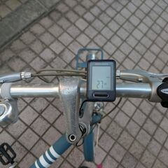 ミニベロ 自転車 20インチ 中古 パンク有り　※直接引き渡しの画像