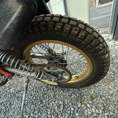 低距離 実働車 ホンダ TLR200 HONDA MD09 希少カラーの画像