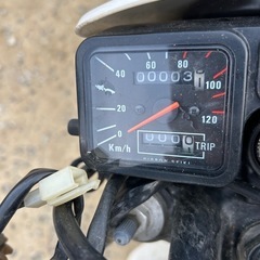 低距離 実働車 ホンダ TLR200 HONDA MD09 希少カラーの画像