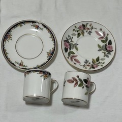 WEDGWOOD カップ&ソーサー6客セット の画像