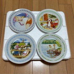 Amazon | 【非売品】世界名作劇場 お皿3枚セット | ノーブランド