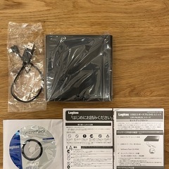Logitec ポータブルdvdドライブ PMJ8U2Lbkの画像