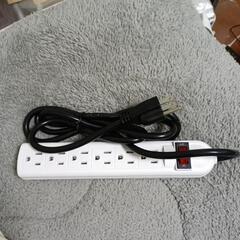 電源タップ（テーブル）6個口   3P