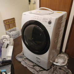 シャープドラム式洗濯乾燥機（ES-S7F-WL ）