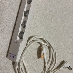 4個口 電源タップ 2m