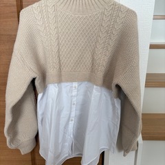 ロペピクニック 重ね着風ニット