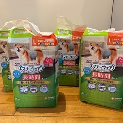 犬用おむつ長時間男の子用Lサイズ4個