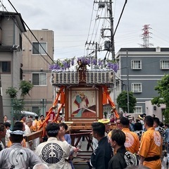 万燈扇會では、神輿を担ぐのが好きな会員募集