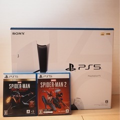 【新品未使用】 PS5 CFI-2000A01+スパイダーマンソ...
