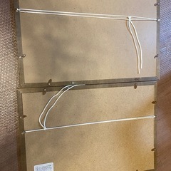 額縁　セット　ウォールナット　木製の画像