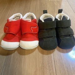 ミキハウス １３センチ　アシックス　12.5センチ　ベビーシューズ