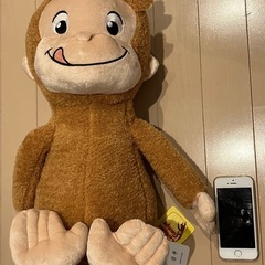 【新品】おさるのジョージ特大ぬいぐるみ②