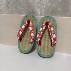 ミサトっ子　草履　試着のみ　17cm ハローキティ