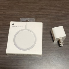 iPhone用充電器純正品MagSafe社外品コンセント付の画像