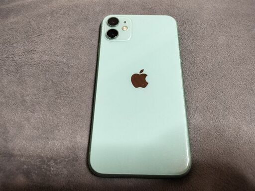 【値下げ】iPhone11ミントグリーン128G SIMフリー 充電器付き