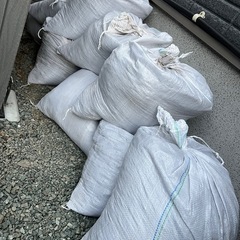 お話中！残土差し上げます！土のう袋10個分の画像