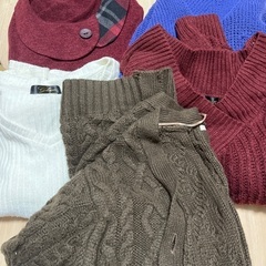 【まとめ売り】レディース　冬服・カーディガン