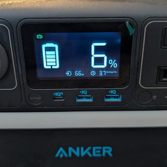 Anker 521 ポータブル電源 256Wh 小型 軽量 定格300W AC2ポートの画像