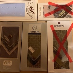 箱入りハンカチ3枚（ブラントあり）