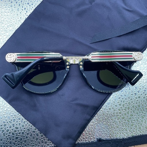GUCCI　グッチ　サングラス　GG0586S　50□20-140ゴールド　 GUCCI グッチ サングラス GG0586S 50□20-140ゴールド