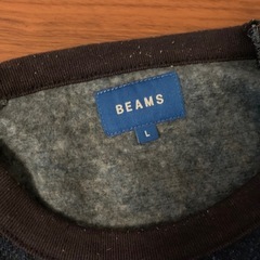 BEAMS トレーナー　Lサイズの画像