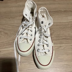 コンバースハイカット　白
