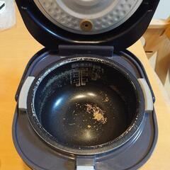 SHARP3合炊き ジャー炊飯器 ブラックの画像