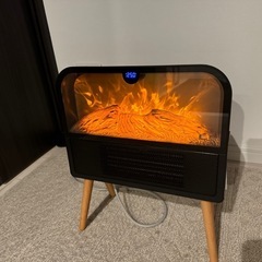 おしゃれな暖炉型 セラミックヒーター 【ECO知能恒温 節電対策...